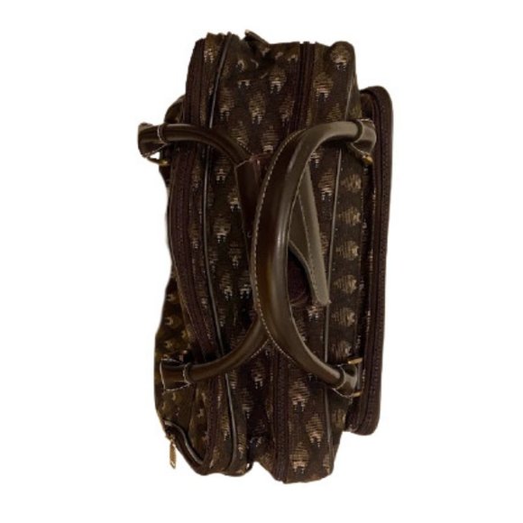 Oscar de la Renta Spacious Tapestry Weekender Bag - Picture 9 of 9